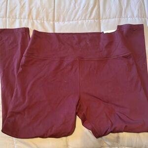 Aeire offline leggings XXL maroon